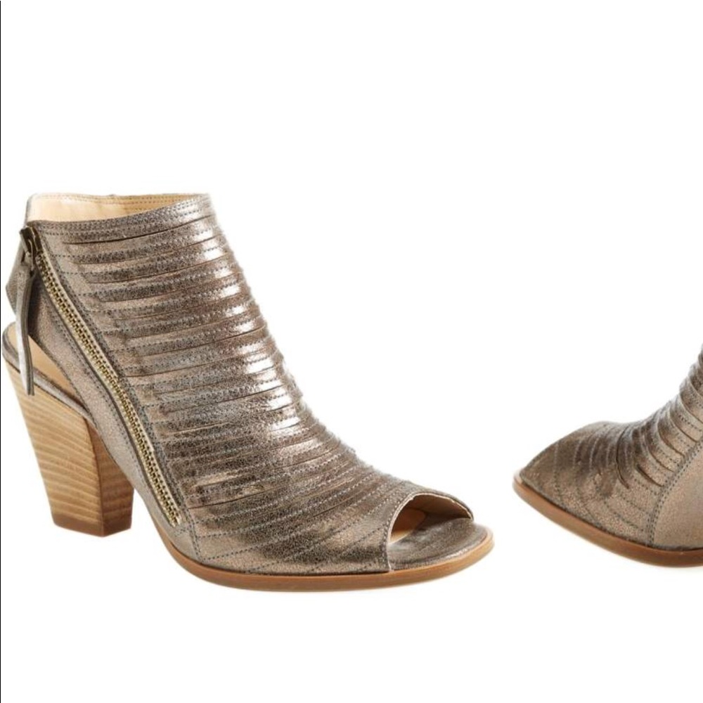 Paul Green heels US 9.5 metallic